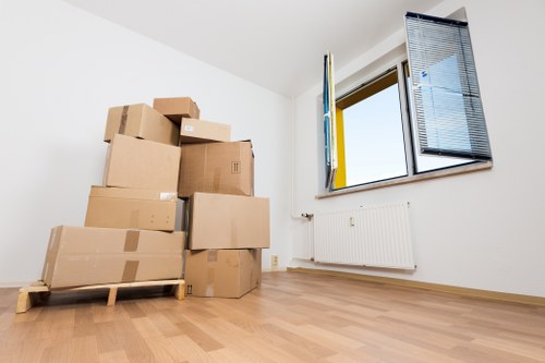 Organized student belongings stored safely in Kingsbury